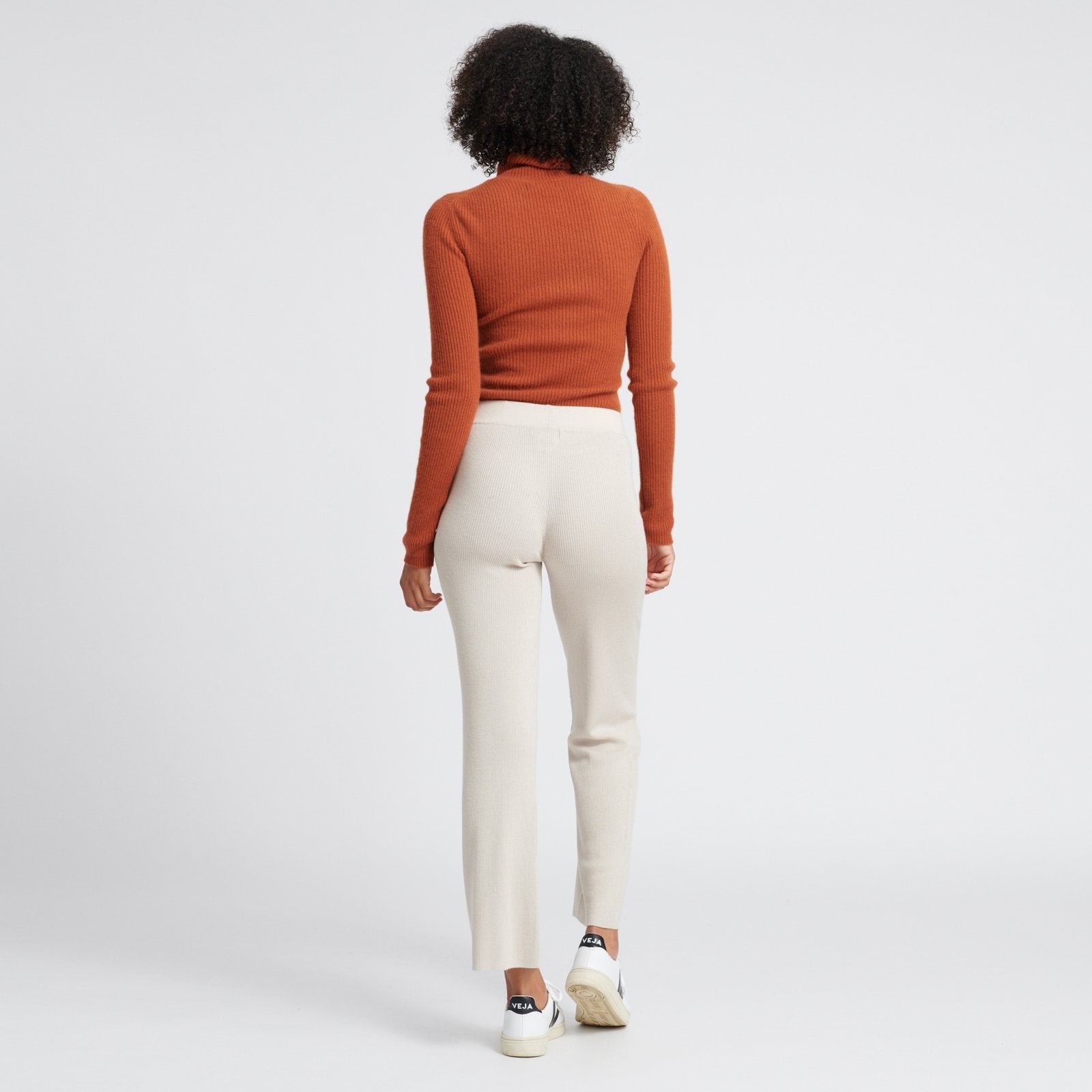 Ribbed Flared Pant