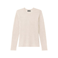 Lightweight Cashmere Ribbed Sweater