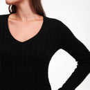 Cashmere Scoop Sweater