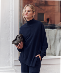 Washable Cashmere Turtleneck