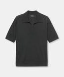 Fancy Cashmere Short Sleeve Polo